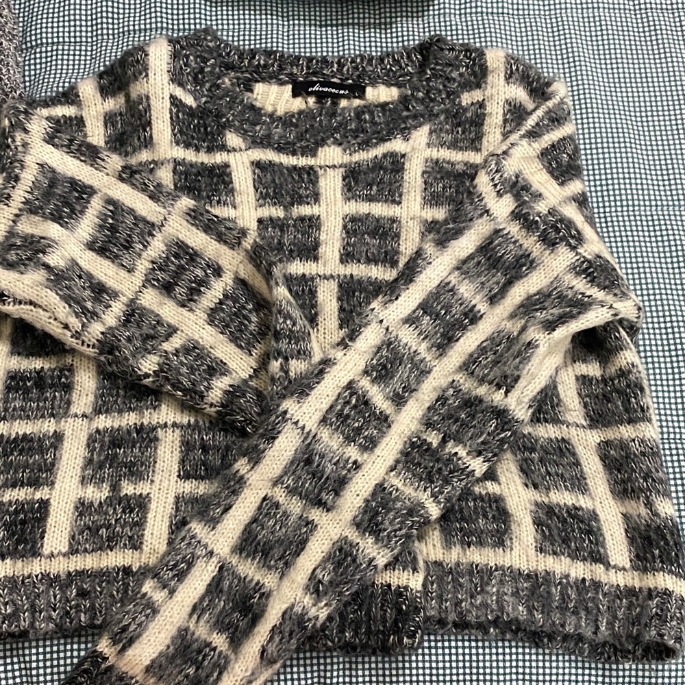 Checkered Sweater